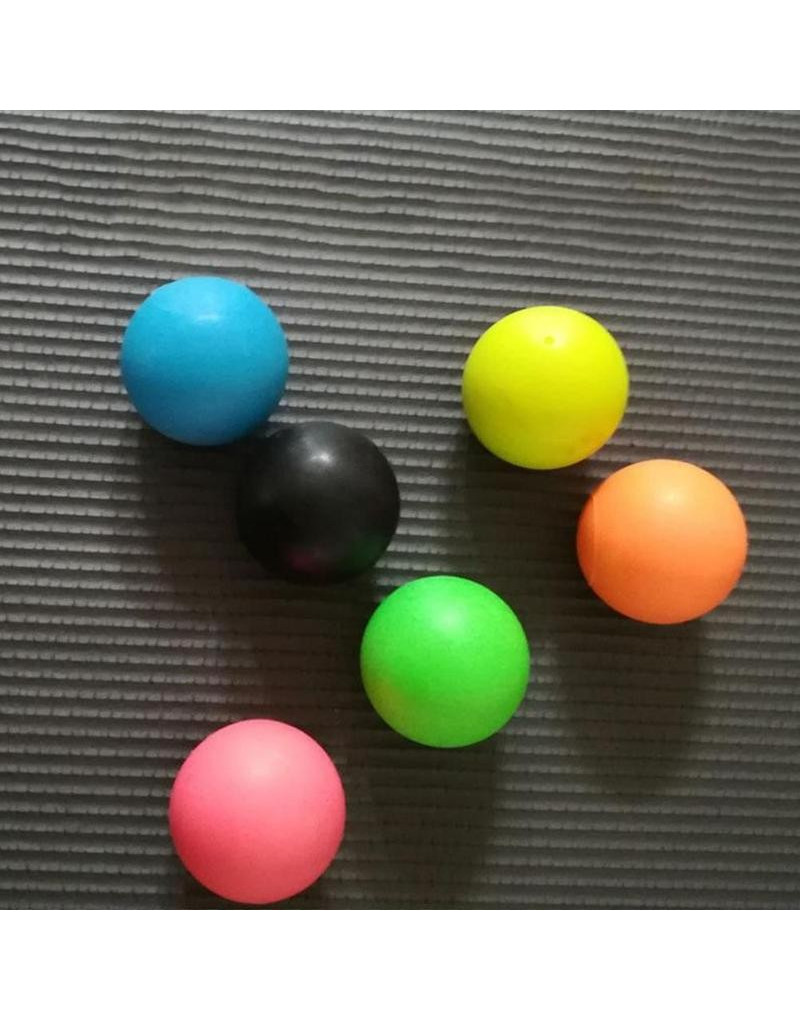 1pc Tpe Fascia Ball Muscle Relaxation Exercise Sports Fitness Yoga Peanut Lacrosse Trigger Point Stress Pain Relief Massage Ball