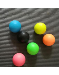 1pc Tpe Fascia Ball Muscle Relaxation Exercise Sports Fitness Yoga Peanut Lacrosse Trigger Point Stress Pain Relief Massage Ball