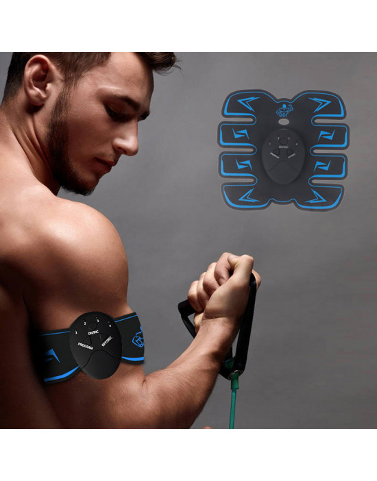 EMS Wireless Muscle Stimulator Trainer Smart Fitness Abdominal Training Electric Weight Loss Stickers Body Slimming Massager