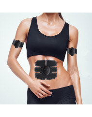 Slimming Body Massager Abdominal Muscle Training Stimulator Device Wireless ABS Belt Home Gym Professional Fitness Home Massage